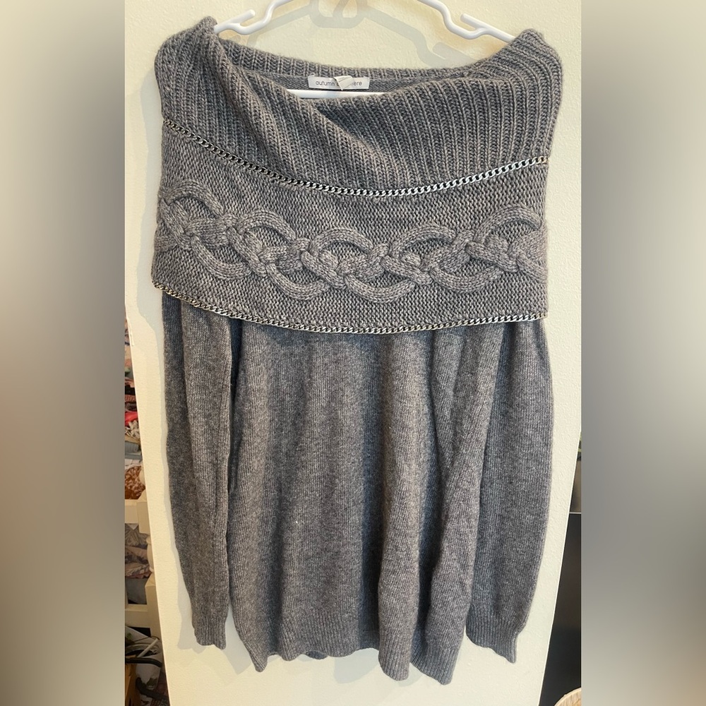 Autumn Cashmere Off the Shoulder Sweater